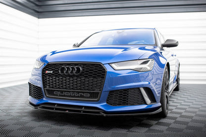 Audi RS6 C7 Frontspoiler - Frontlippe V.4 Maxton Design 