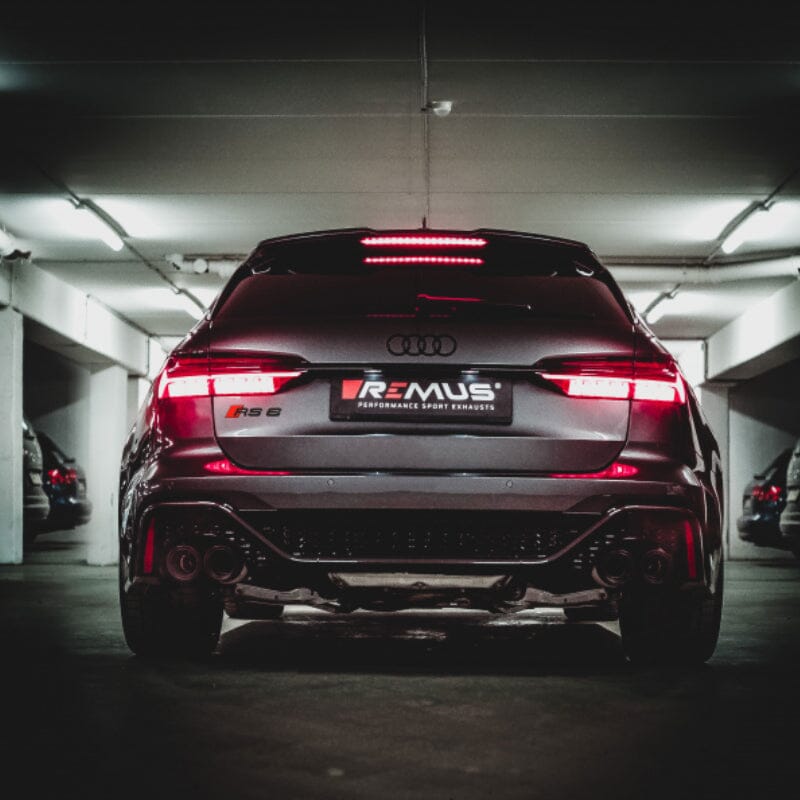 AUDI RS6 C8 Avant - Duplex Performance Auspuff Anlage Ab OPF REMUS 