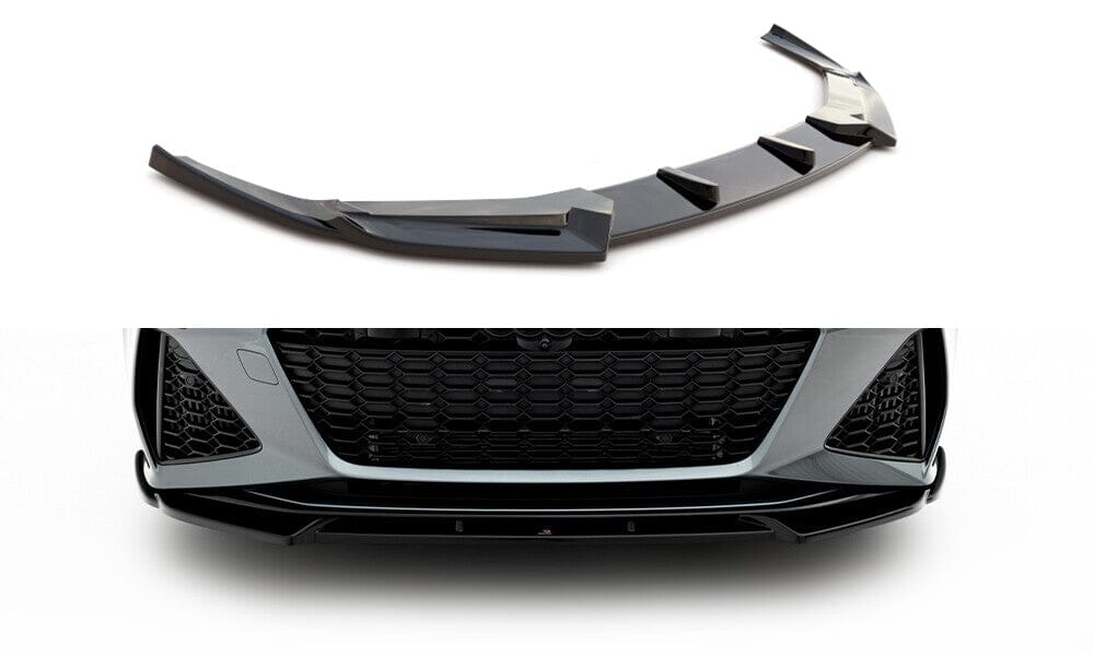 Audi RS6 C8 Frontspoiler - Frontlippe V.1 (DTC) Maxton Design 