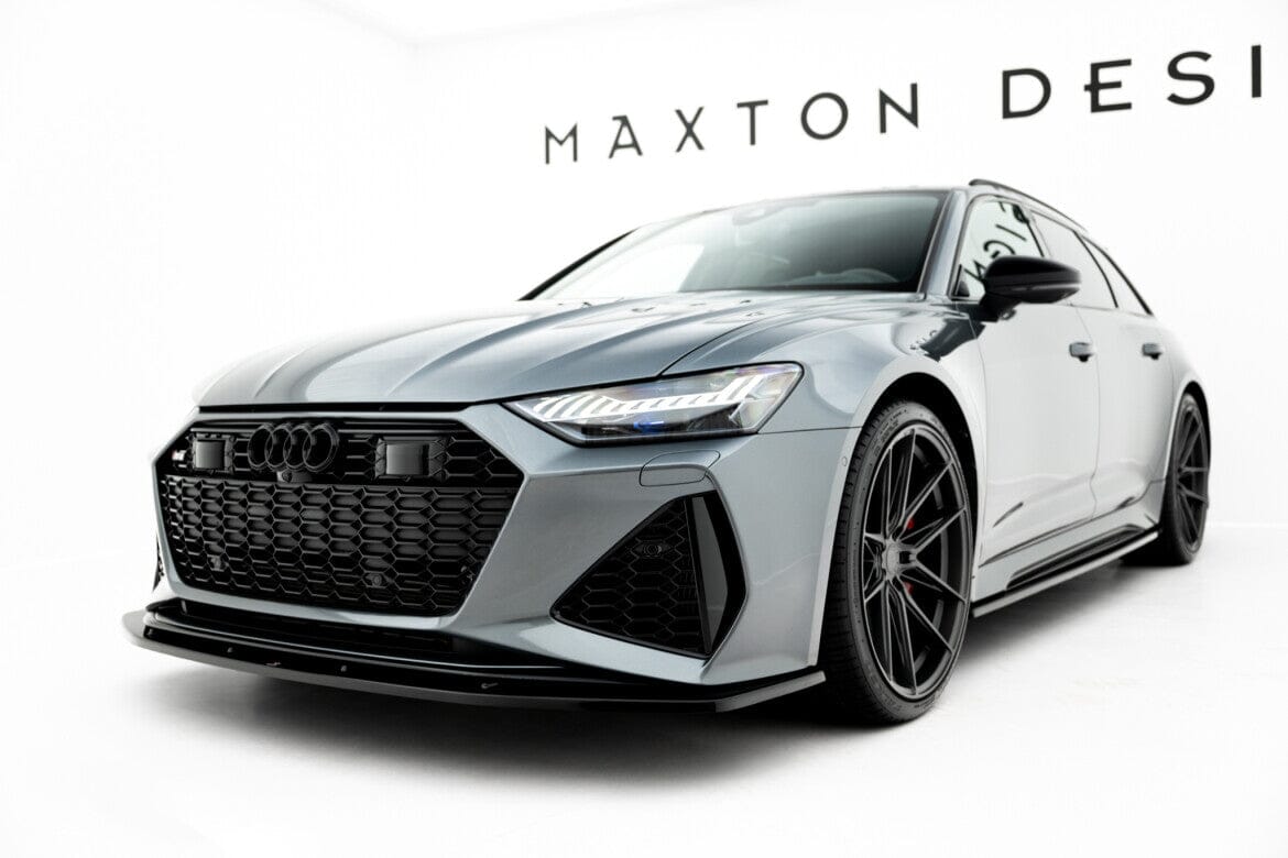 Audi RS6 C8 Frontspoiler - Frontlippe V.2 Maxton Design 