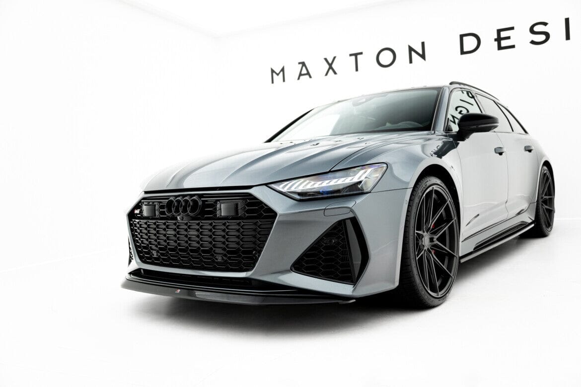 Audi RS6 C8 Frontspoiler - Frontlippe V.3 Maxton Design 