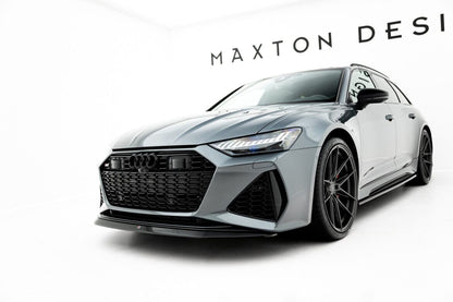 Audi RS6 C8 Frontspoiler - Frontlippe V.3 Maxton Design 