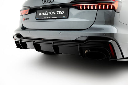 Audi RS6 C8 Heck Diffusor Maxton Design 