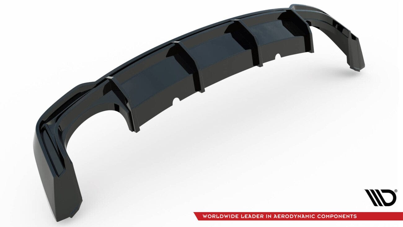 Audi RS6 C8 Heck Diffusor (mit AHK) Maxton Design 