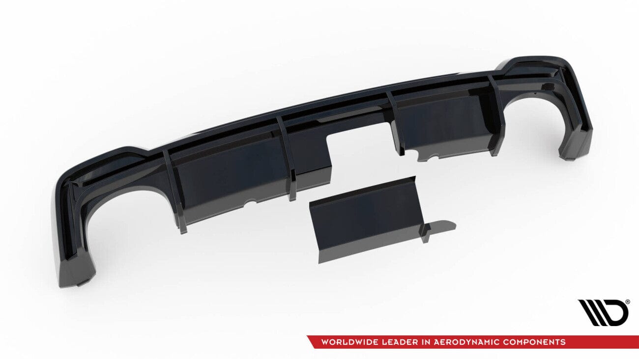 Audi RS6 C8 Heck Diffusor (mit AHK) Maxton Design 