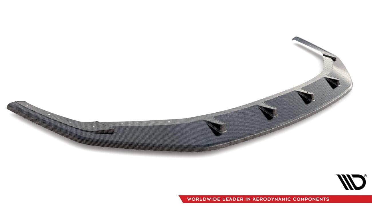 Audi RS6 C8 Prepreg Carbon Fiber Frontspoiler - Frontlippe Maxton Design 