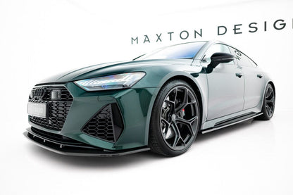 Audi RS6 C8 Prepreg Carbon Fiber Seitenschweller Maxton Design 