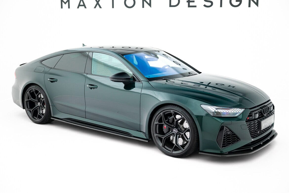 Audi RS6 C8 Prepreg Carbon Fiber Seitenschweller Maxton Design 