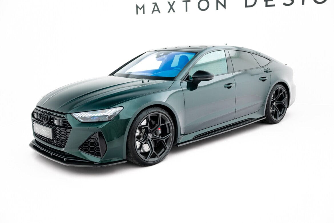 Audi RS6 C8 Prepreg Carbon Fiber Seitenschweller Maxton Design 