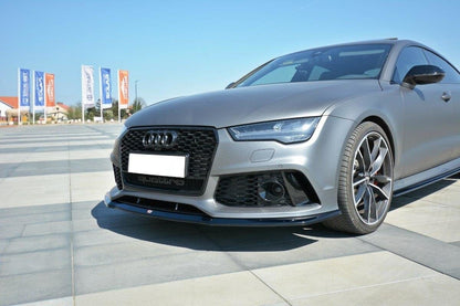Audi RS7 C7 Frontspoiler - Frontlippe V.2 Maxton Design 