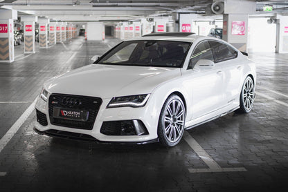 Audi RS7 C7 Frontspoiler - Frontlippe V.3 Maxton Design 