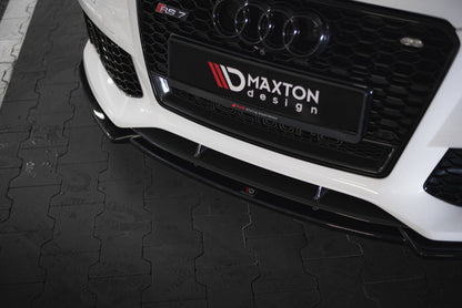 Audi RS7 C7 Frontspoiler - Frontlippe V.3 Maxton Design 