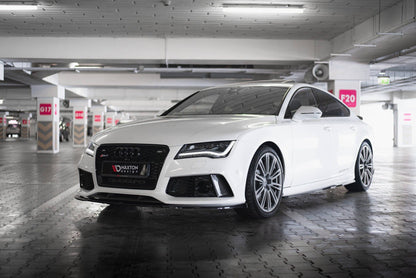 Audi RS7 C7 Frontspoiler - Frontlippe V.3 Maxton Design 