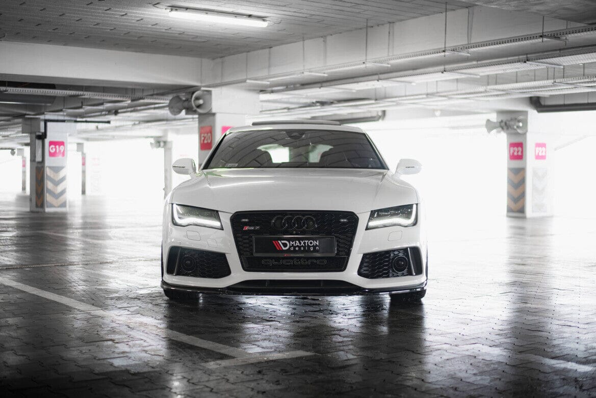 Audi RS7 C7 Frontspoiler - Frontlippe V.4 Maxton Design 
