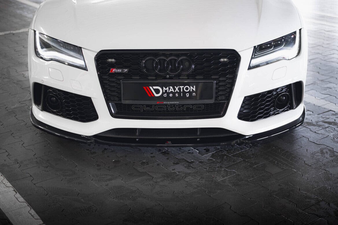 Audi RS7 C7 Frontspoiler - Frontlippe V.4 Maxton Design 