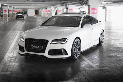 Audi RS7 C7 Frontspoiler - Frontlippe V.4 Maxton Design 