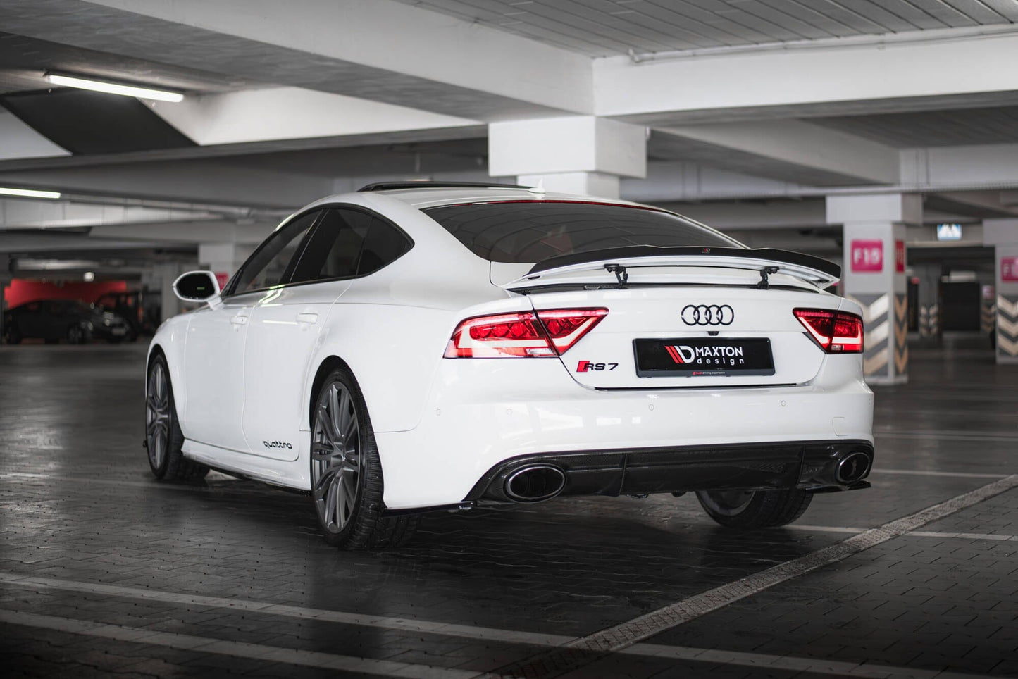 Audi RS7 C7 Heck Flaps V.2 Maxton Design 