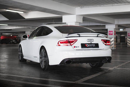 Audi RS7 C7 Heck Flaps V.2 Maxton Design 