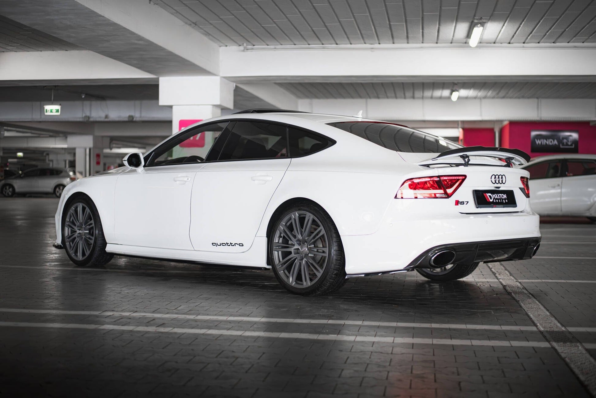 Audi RS7 C7 Seitenschweller V.2 Maxton Design 