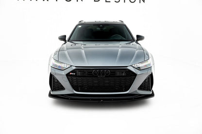 Audi RS7 C8 Frontspoiler - Frontlippe V.2 Maxton Design 