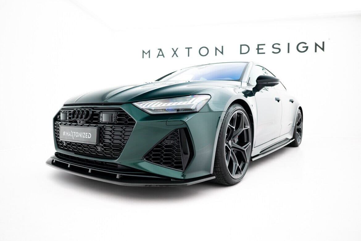 Audi RS7 C8 Prepreg Carbon Fiber Frontspoiler - Frontlippe Maxton Design 