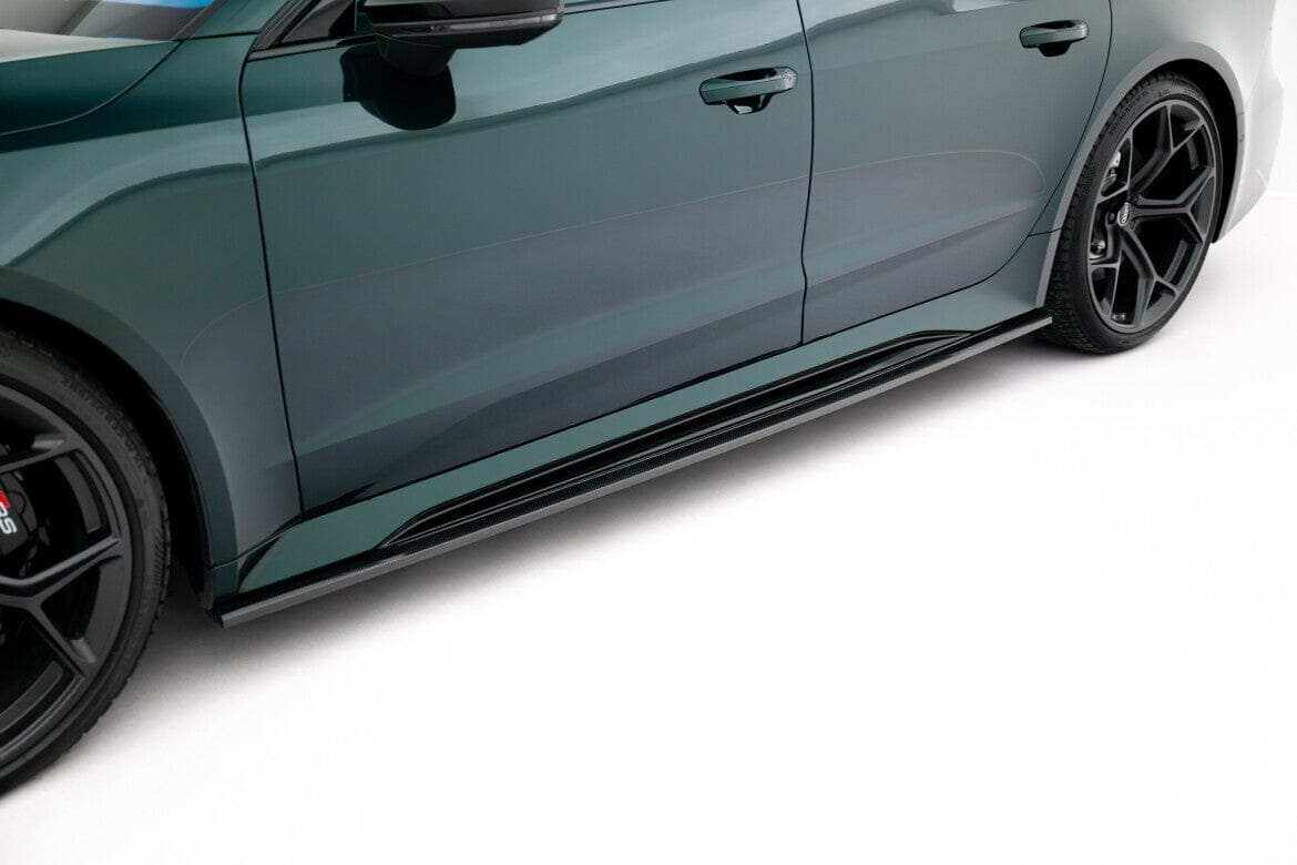 Audi RS7 C8 Prepreg Carbon Fiber Seitenschweller Maxton Design 