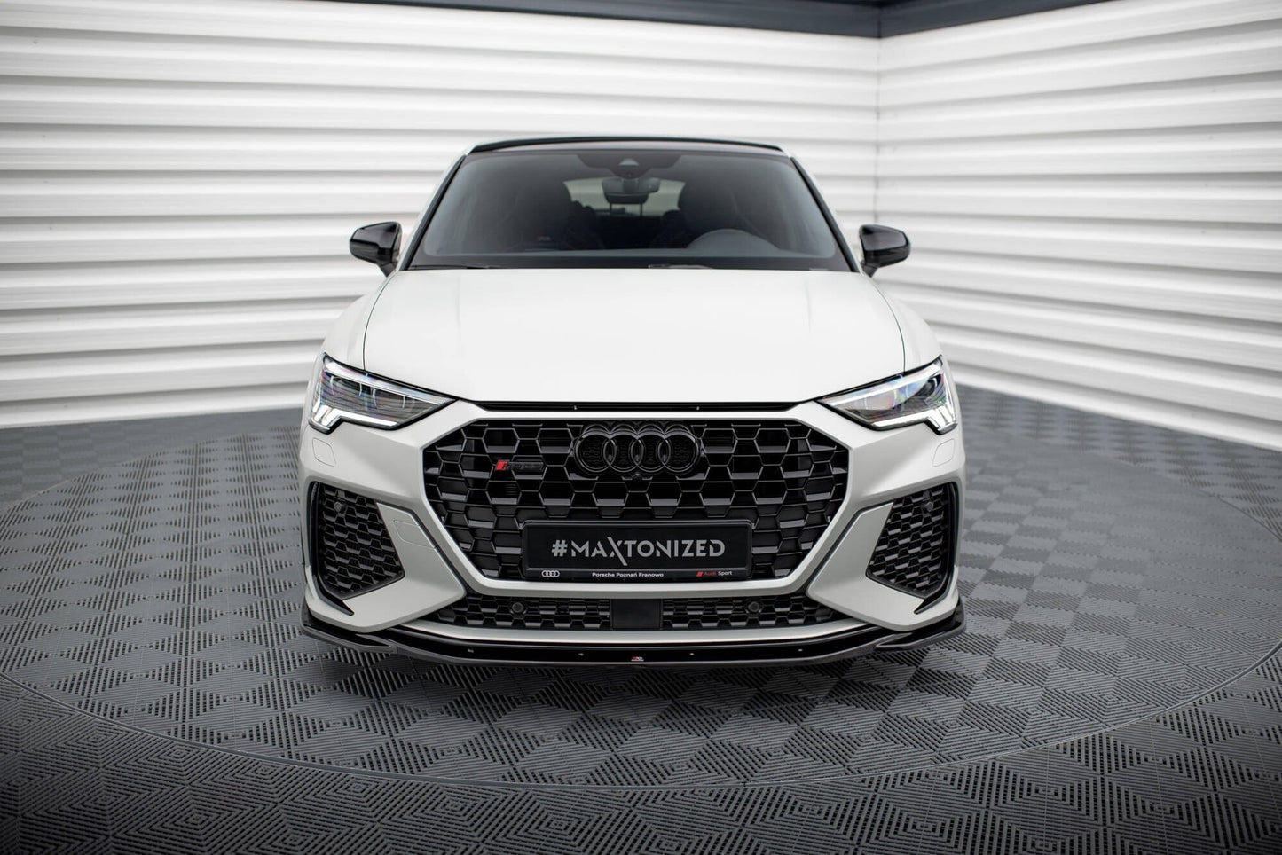 Audi RSQ3 F3 - Frontspoiler - Frontlippe V.2 Maxton Design 