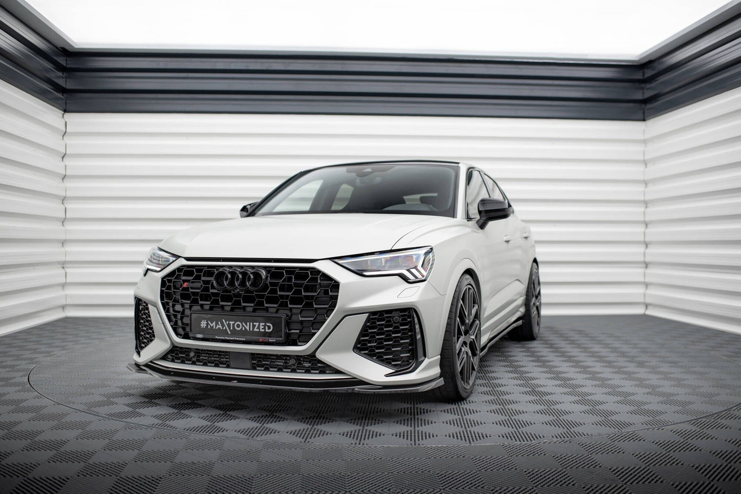 Audi RSQ3 F3 - Frontspoiler - Frontlippe V.2 Maxton Design 