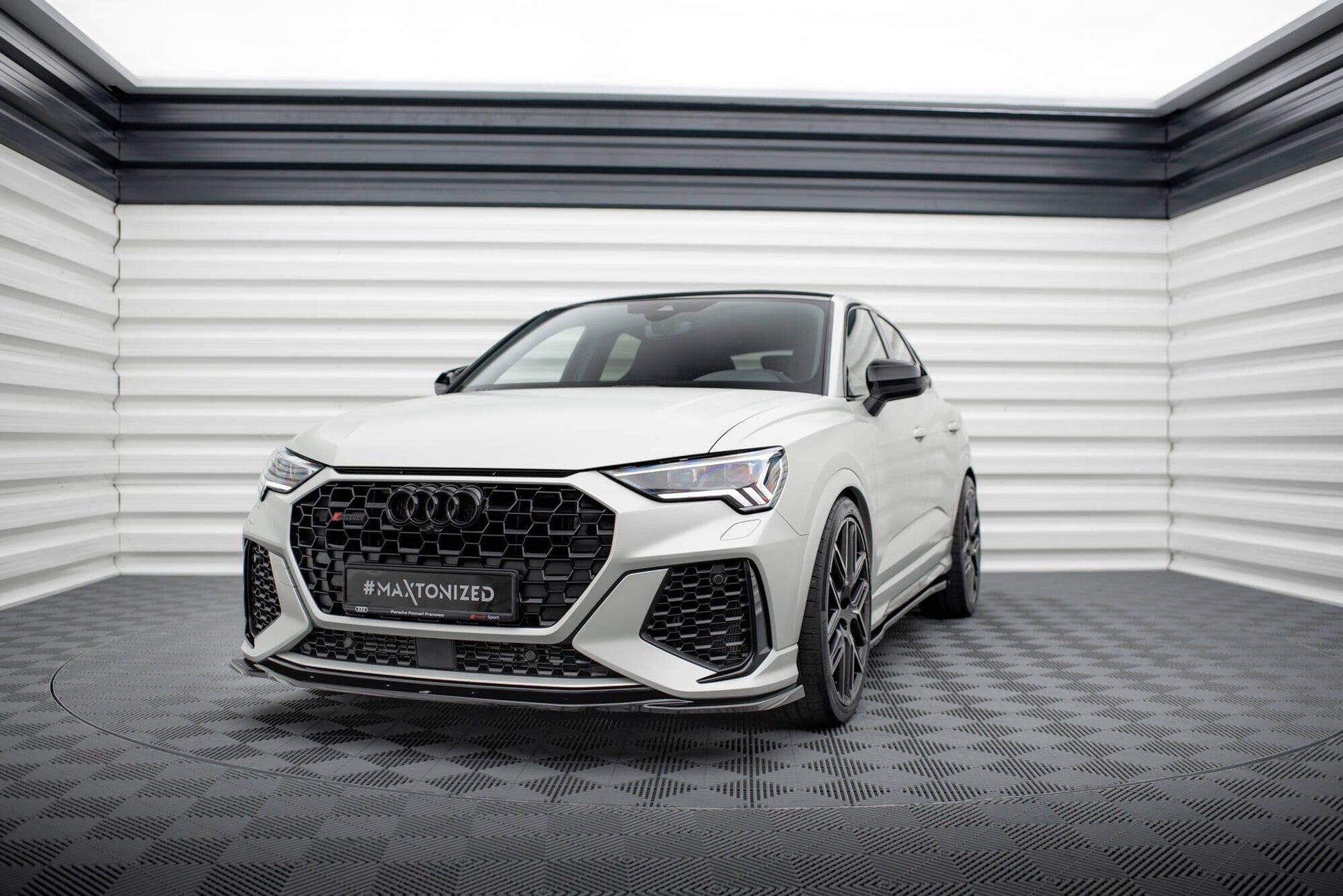 Audi RSQ3 F3 - Frontspoiler - Frontlippe V.2 Maxton Design 