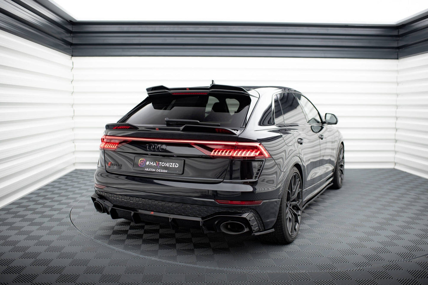 Audi RSQ8 4M - 3D Heckspoiler Kofferraum Lippe Maxton Design 