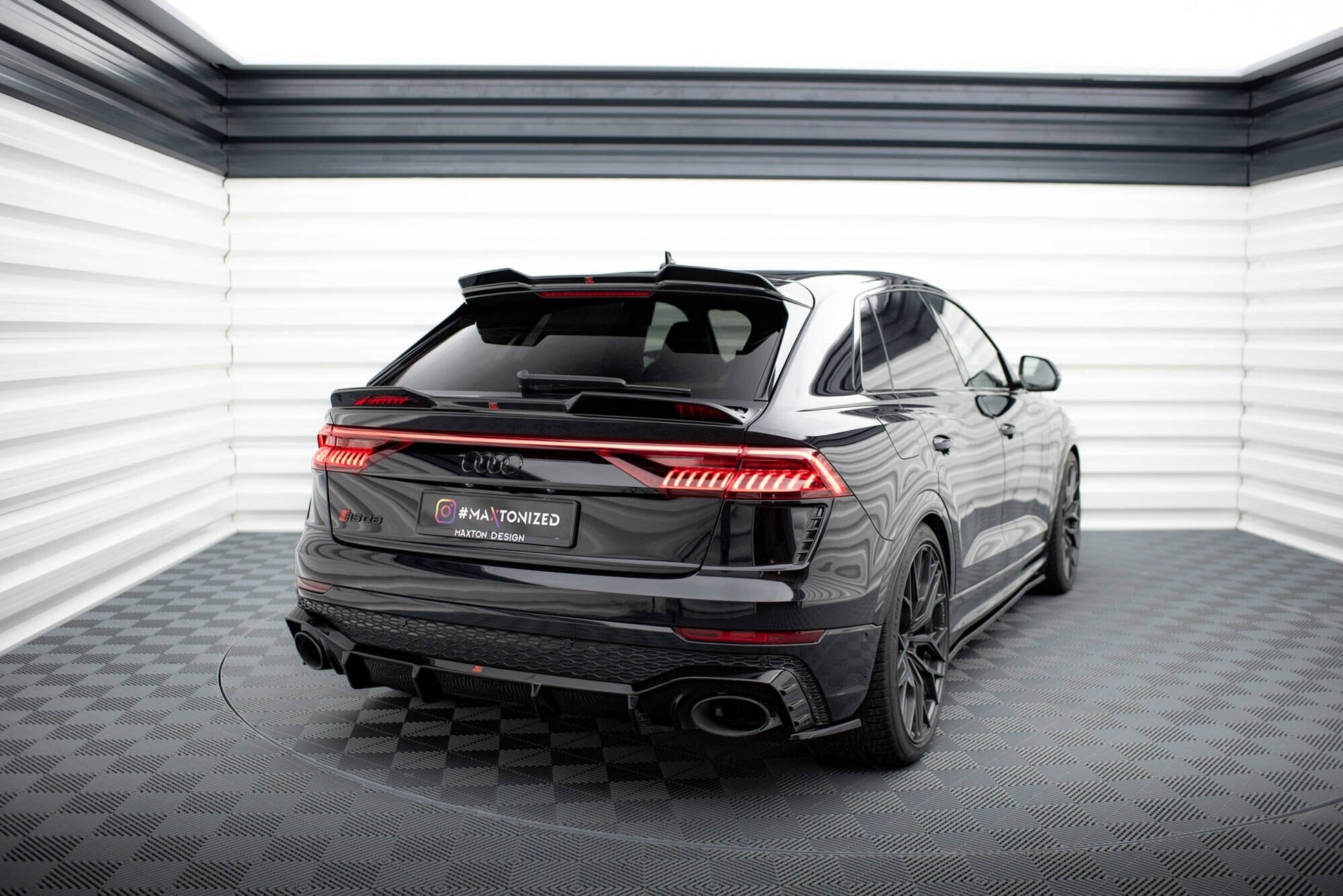 Audi RSQ8 4M - 3D Heckspoiler Kofferraum Lippe Maxton Design 