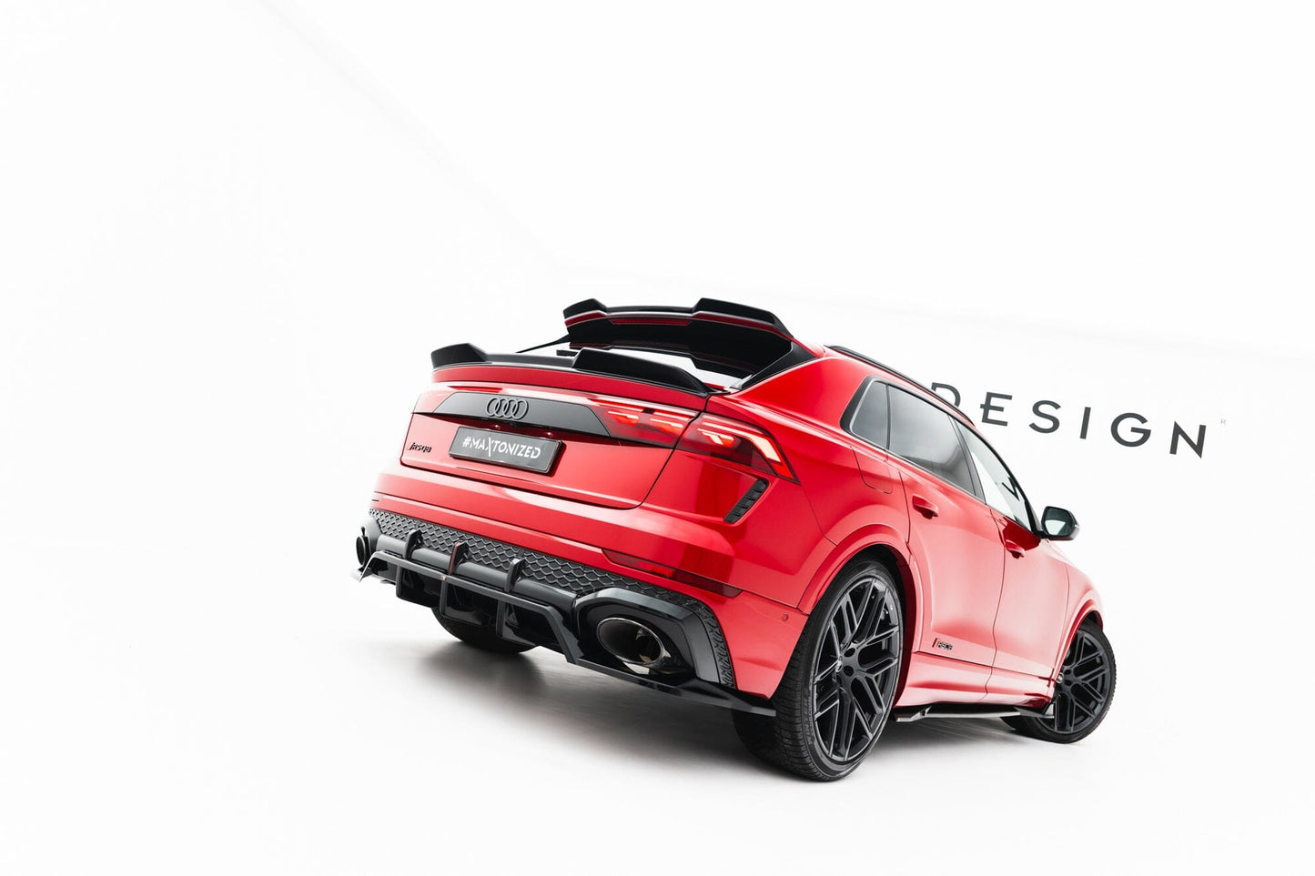 Audi RSQ8 Facelift - Heck Ansatz Maxton Design 