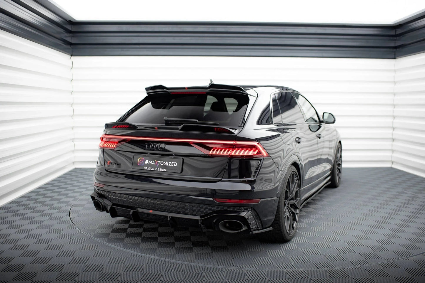 Audi RSQ8 Facelift - Heck Dachspoiler Maxton Design 