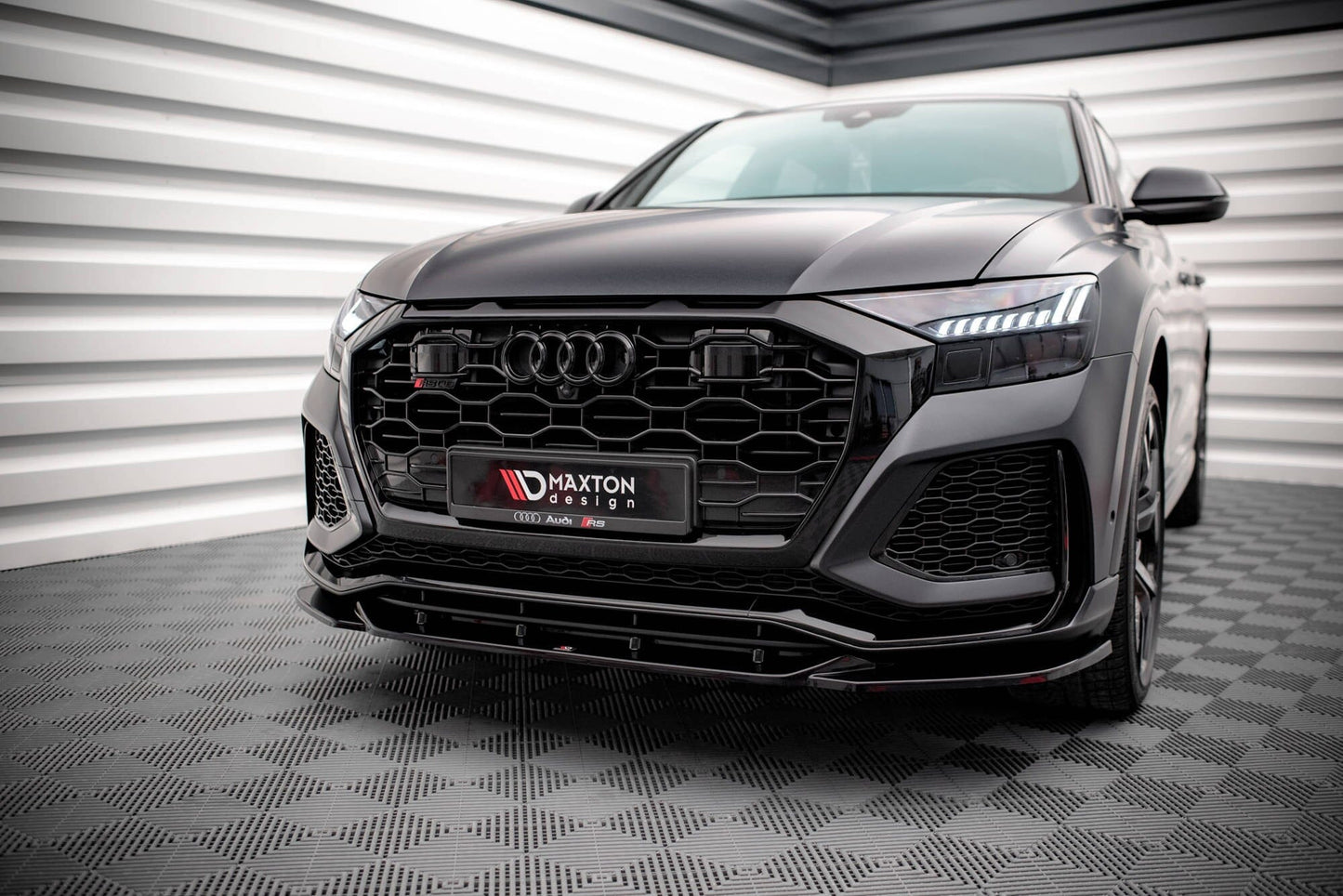 Audi RSQ8 - Frontspoiler - Frontlippe V.2 Maxton Design 