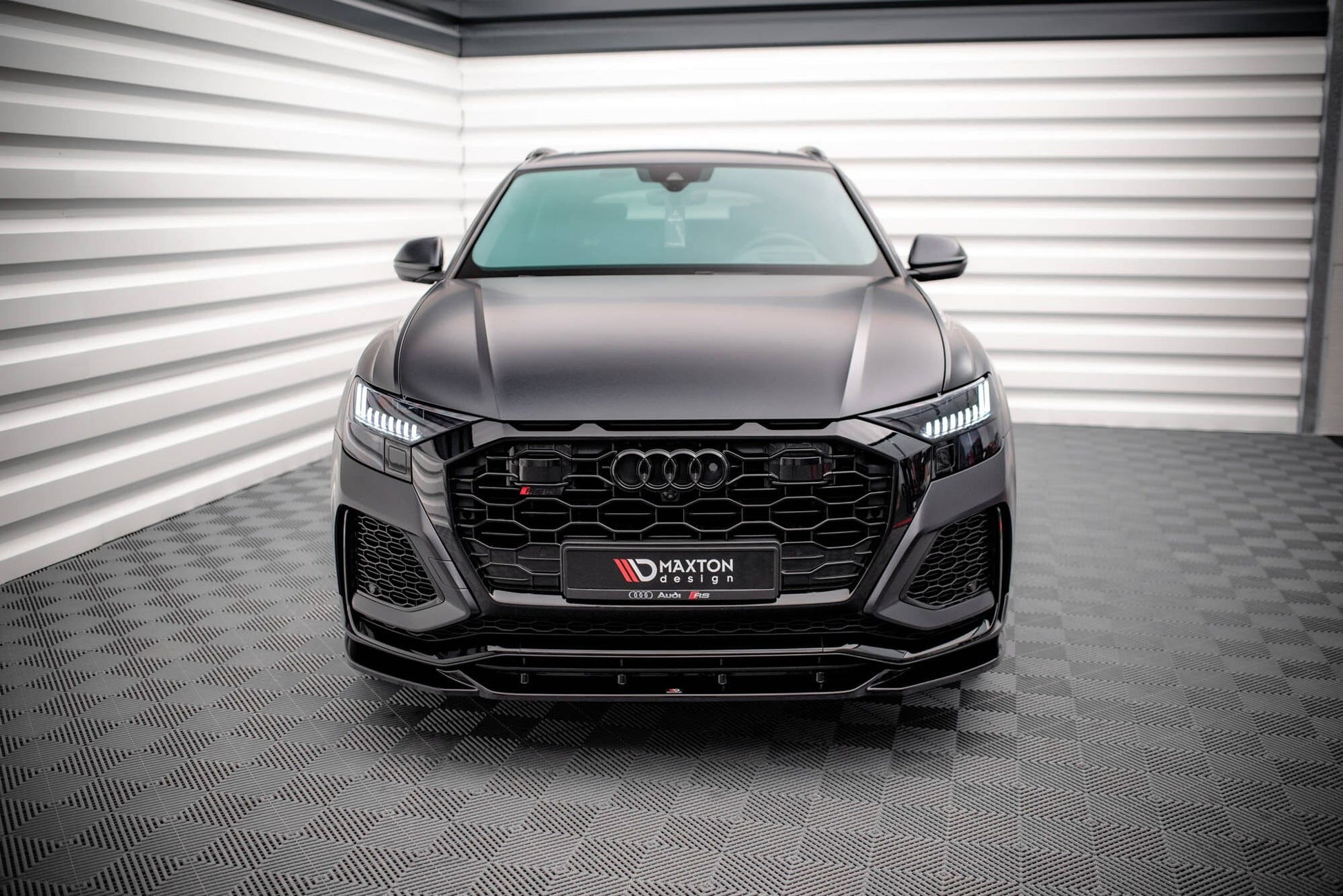 Audi RSQ8 - Frontspoiler - Frontlippe V.2 Maxton Design 