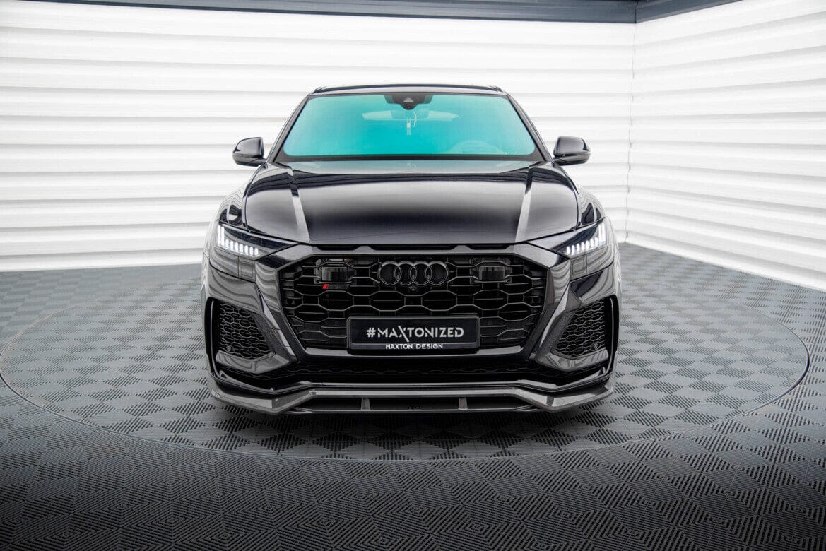 Audi RSQ8 - Prepreg Carbon Fiber Frontspoiler - Frontlippe V.3 Maxton Design 