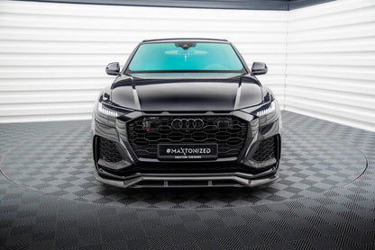 Audi RSQ8 - Prepreg Carbon Fiber Frontspoiler - Frontlippe V.3 Maxton Design 