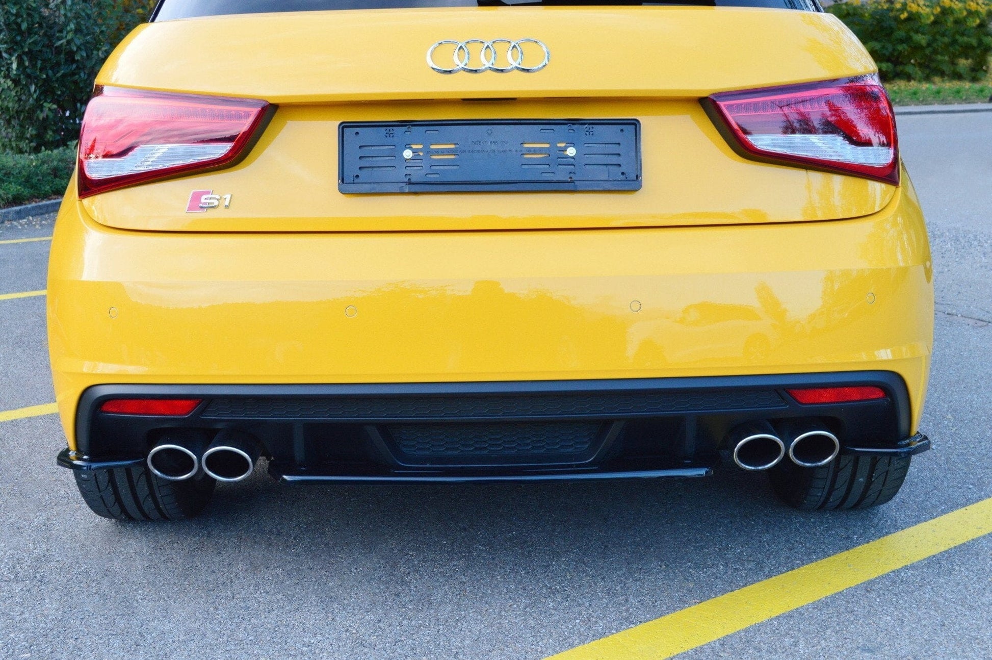 Audi S1 8X Heck Ansatz Maxton Design 