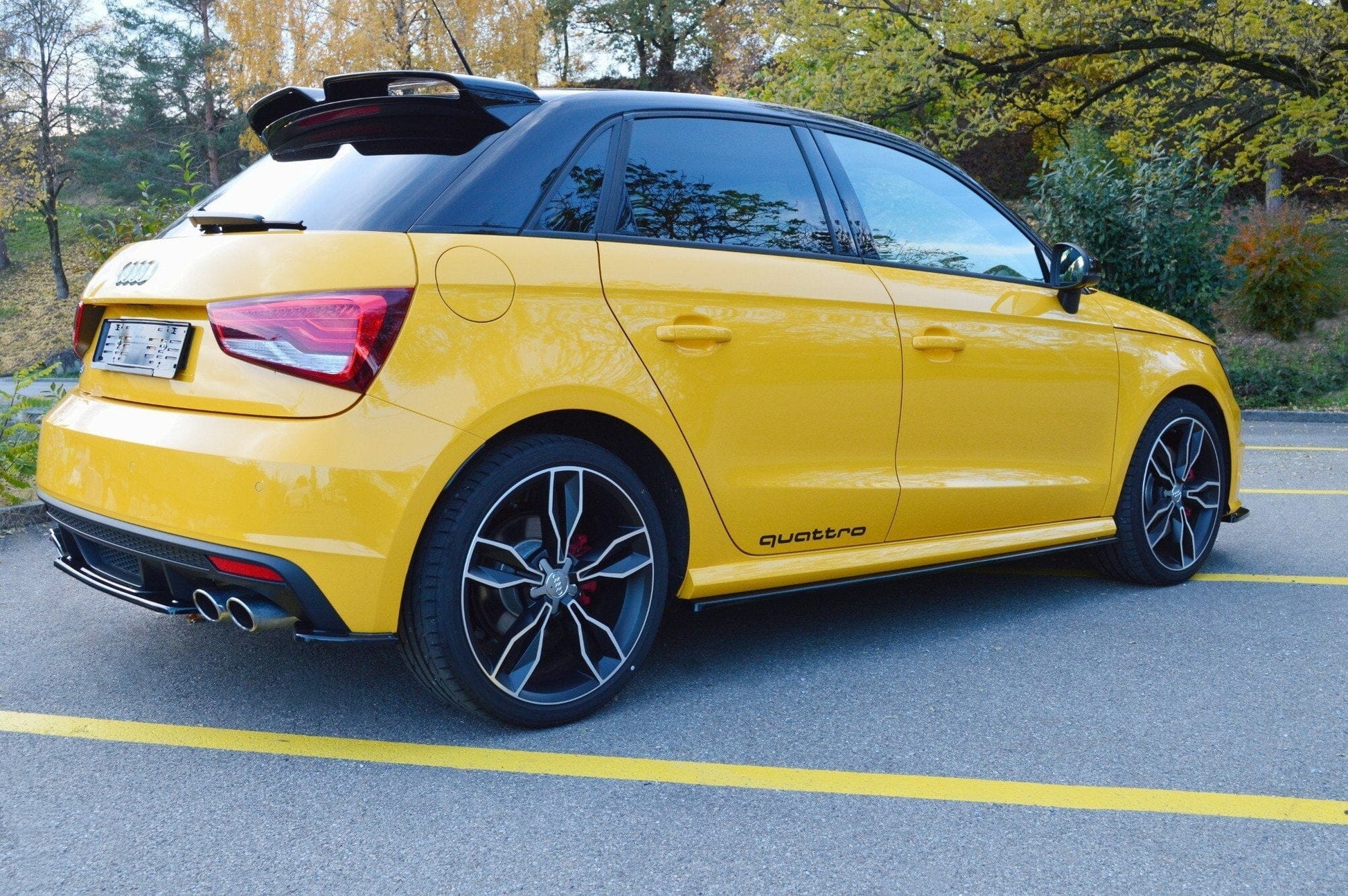 Audi S1 8X Seitenschweller Maxton Design 