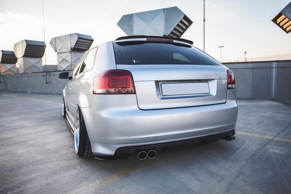 Audi S3 8P Sportback Heck Ansatz Flaps Maxton Design 