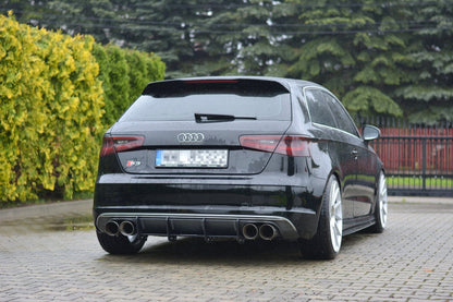 Audi S3 8V 3-Türer Vorfacelift Street Pro Heckschürze Maxton Design 