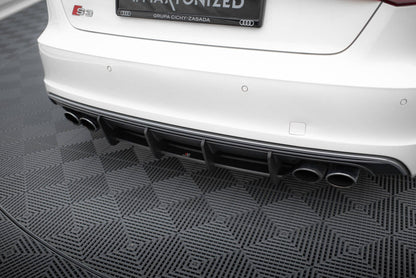 Audi S3 8V 3-Türer Vorfacelift Street Pro Heckschürze Maxton Design 