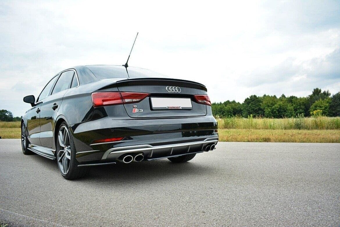 Audi S3 8V Facelift 3-Türer Heck Ansatz Maxton Design 