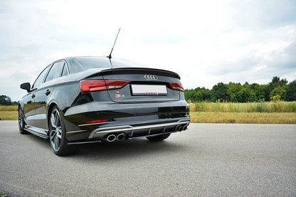 Audi S3 8V Facelift 3-Türer Heck Ansatz Maxton Design 