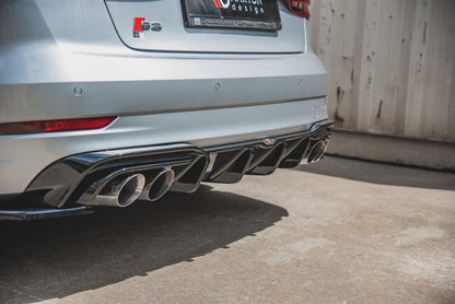 Audi S3 8V Facelift Limousine Heck Diffusor Maxton Design 