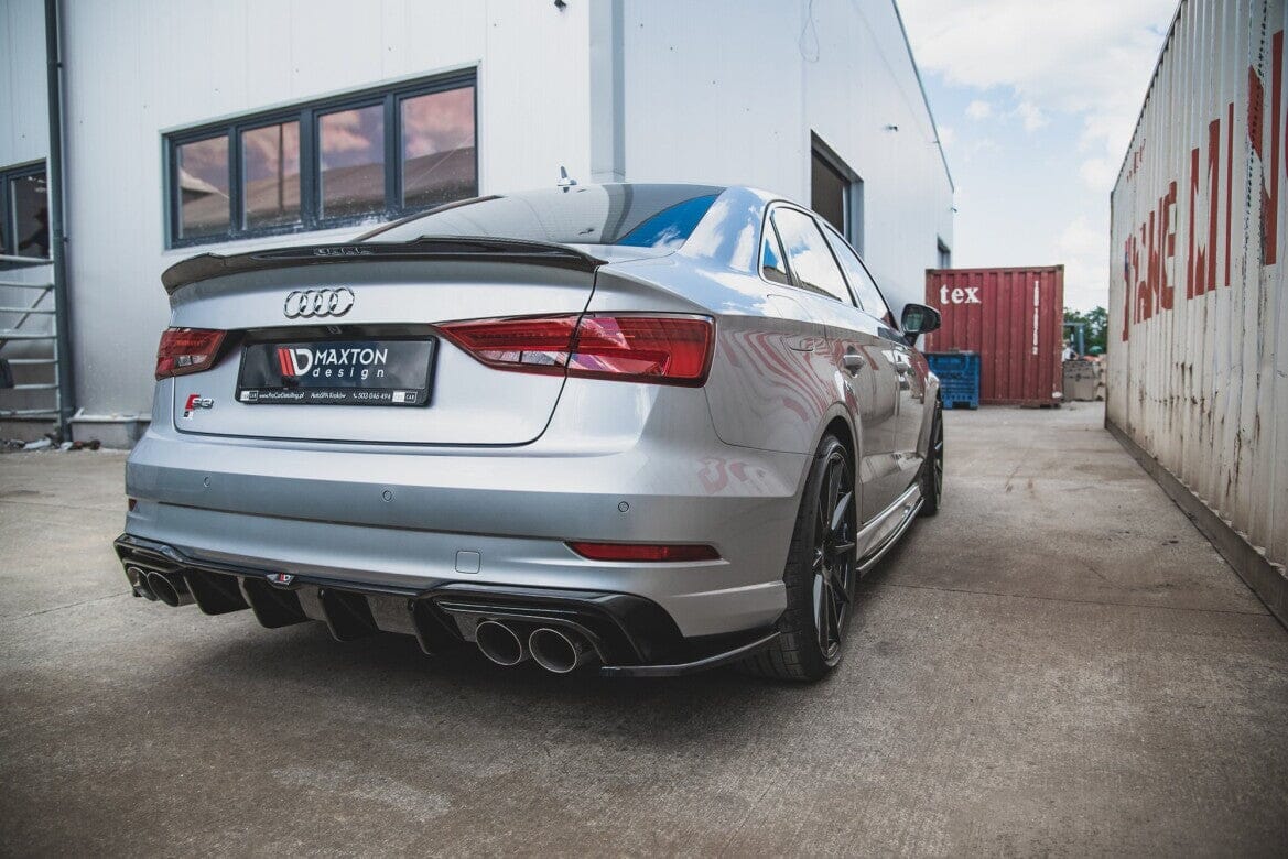 Audi S3 8V Facelift Limousine Heck Diffusor Maxton Design 