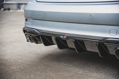 Audi S3 8V Facelift Limousine Heck Diffusor Maxton Design 