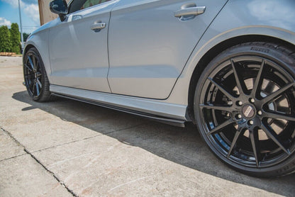 Audi S3 8V Facelift Limousine Seitenschweller Maxton Design 
