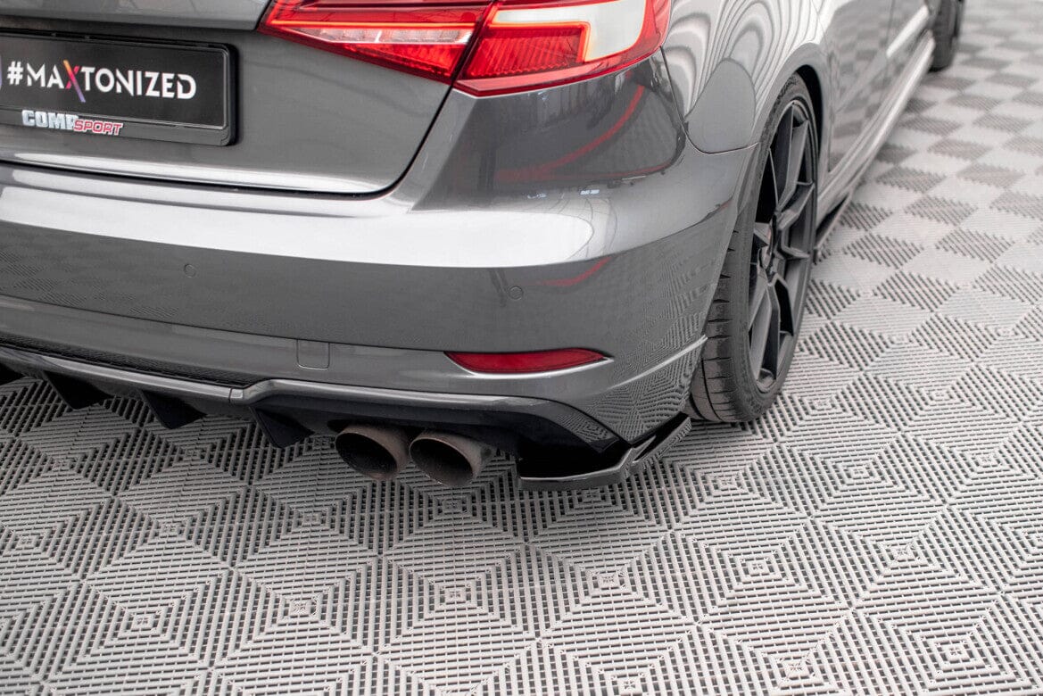 Audi S3 8V Facelift Sportback Heck Ansatz Flaps Maxton Design 