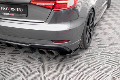 Audi S3 8V Facelift Sportback Heck Ansatz Flaps Maxton Design 